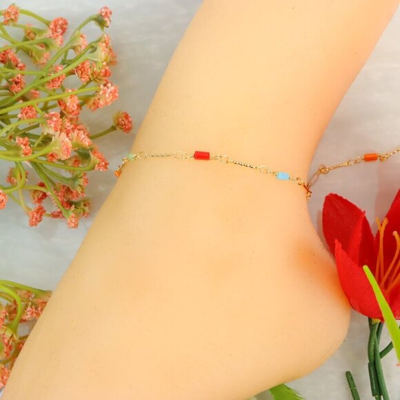 "New Beautiful Design Anklet for Women/Girls, Gift, A599 - Picture 6 of 10
